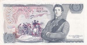 Great Britain, 5 Pounds, 1971/1991, UNC(-), ... 