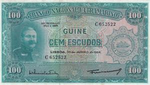Guinea, 100 Escudos, ... 