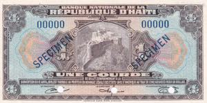 Haiti, 1 Gourdes, 1919, ... 