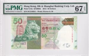 Hong Kong, 50 Dollars, ... 