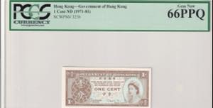 Hong Kong, 1 Cent, ... 