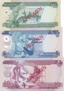 (Total 3 banknotes), Collector Series,  COA ... 