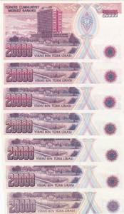 (Total 7 banknotes), All letters