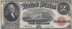 United States Note - red ... 