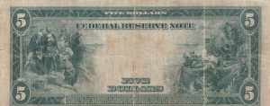 Federal Reserve Note - blue seal
, Split