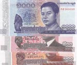 Cambodia, 100 Riels, 500 ... 