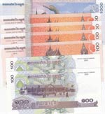 Cambodia, 7 Pieces UNC Banknotes