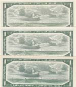 Canada, 1 Dollar, 1954, UNC, p75b, (Total 3 ... 