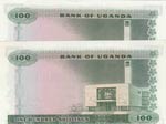 Uganda, 100 Shillings, 1966, UNC, p5a, ... 
