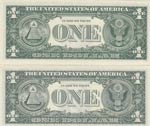 Unıted States of America, 1 Dollar (2), ... 