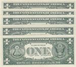 Unıted States of America, 1 Dollar (5), ... 