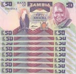 Zambia, 50 Kwacha, 1986, ... 