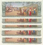 Costarica, 5 Colones, 1989, UNC, p236d, ... 
