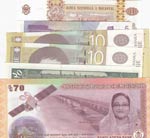 Mix Lot, 6 Pieces UNC Banknotes