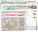 Argentina, 6 Pieces UNC Banknotes