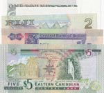Mix Queen Elizabeth II lot, Fiji 2 Dollars, ... 