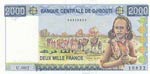 Djibouti, 2000 Francs, ... 