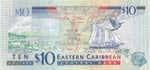 East Caribean States, 10 Dollars, 2012, UNC, ... 