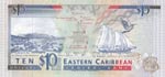 East Caribbean, 10 Dollars, 1993, UNC, p27a