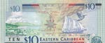 East Caribbean States, 10 Dollars, 2003, ... 