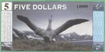 Antarctica, 5 Dollars, ... 