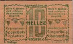 Austria, Notgeld, 10 Heller, 1920, UNC