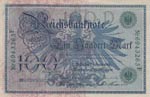 Germany, 100 Mark, 1908, VF (+), p33