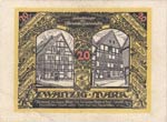 Germany, Notgeld, 20 Mark, 1922, AUNC