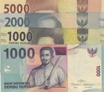 Indonesia, 1000 Rupiah, ... 