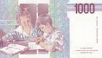 Italy, 1000 Lire, 1990, UNC, p114