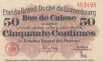 Luxembourg, 50 Centimes, ... 