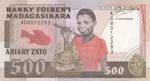Madagascar, 500 Francs ( ... 