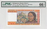 Madagascar, 2500 Francs, ... 
