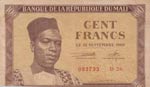 Mali, 100 Francs, 1960, ... 