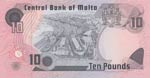 Malta, 10 Liri ( Pound ), 1967, UNC, p36a