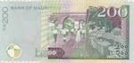 Mauritius, 200 Rupees, 2013, UNC, p61b