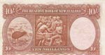 New Zealand, 10 Shillings, 1940-1955, VF, ... 