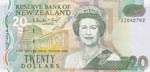 New Zeland, 20 Dollars, ... 