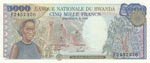 Rwanda, 5000 Francs, ... 