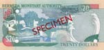 Bermuda, 20 Dollars, 2000, UNC, p53s, ... 