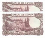 Spain, 100 Pesetas, 1970, UNC, p152a, (Total ... 