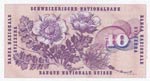 Switzerland, 10 Franken, 1972, UNC, p45r