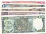 Liberia, 5 Dollars, 10 Dollars, 20 Dollars, ... 