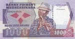 Madagascar, 1.000 Francs ... 