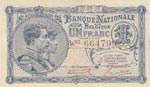 Belgium, 1 Franc, 1920, ... 