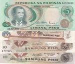 Philippines, 5 Piso and ... 
