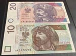 Poland, 10 zlotych and ... 