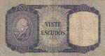 Portugal, 20 Escudos, 1960, POOR, p163