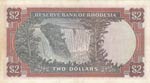 Rhodesia, 2 Dollars, 1977, VF (+), p35c