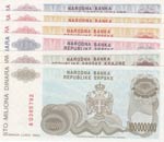 Serbia, 5000 Dinara, 50000 Dinara (2), ... 